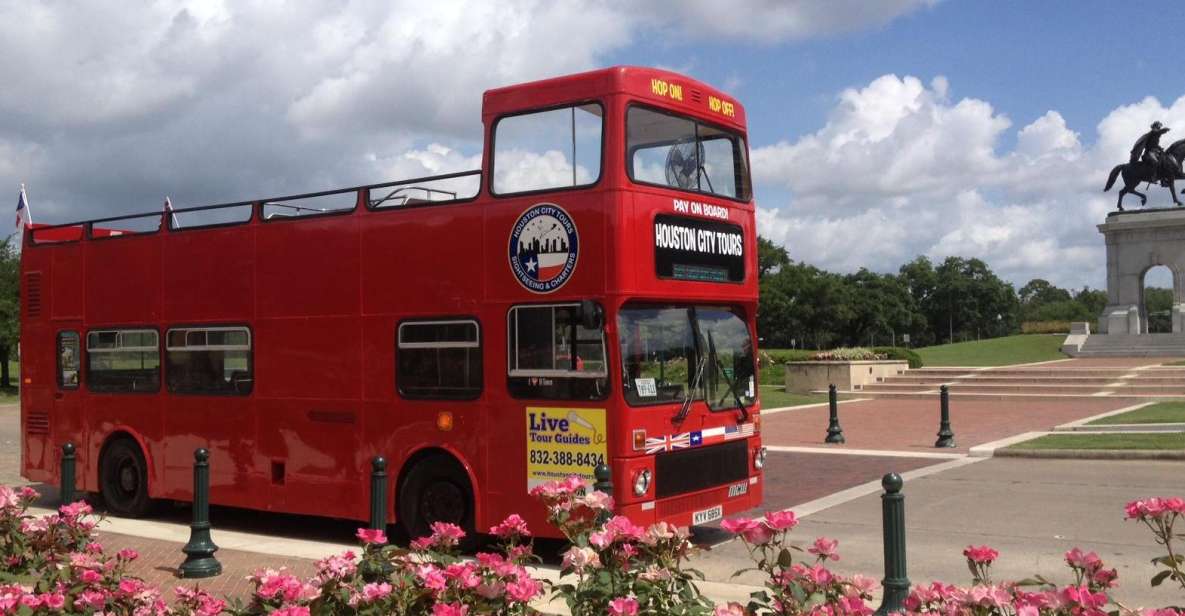 downtown houston tour bus