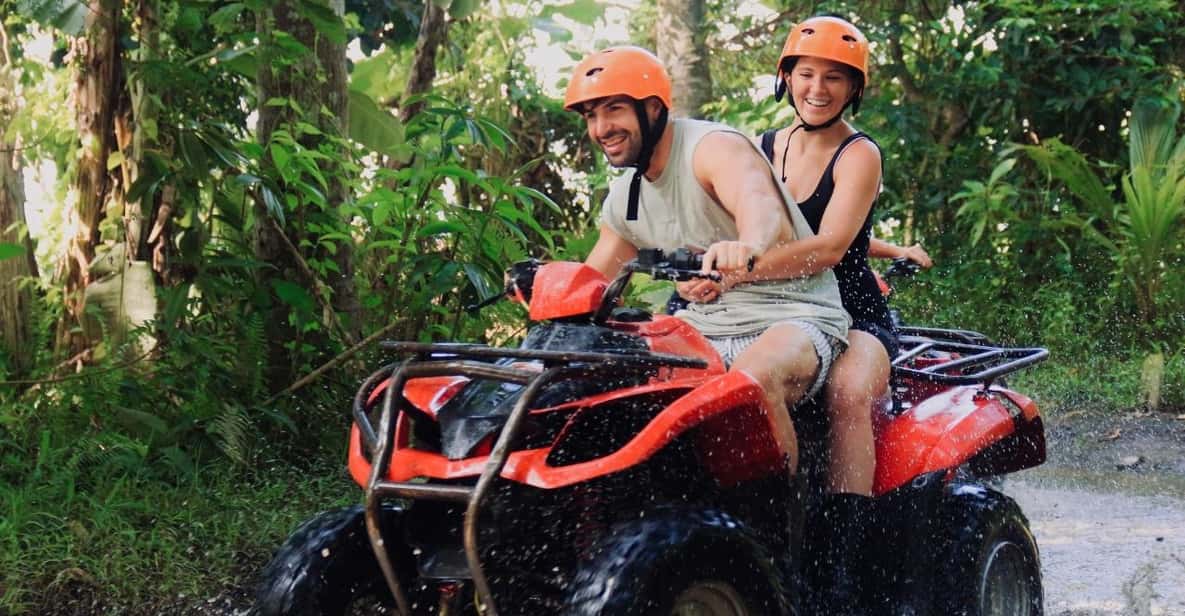 Ubud: Atv Ride In The Jungle, Cave, and Tubing With Shuttle | GetYourGuide