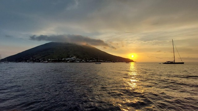 Visit From Milazzo Panarea and Stromboli sunset cruise in Santa Maria, Italy