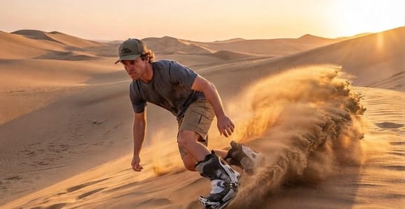 From Agadir: Timlaline Sand Dunes & Sandboarding Adventure