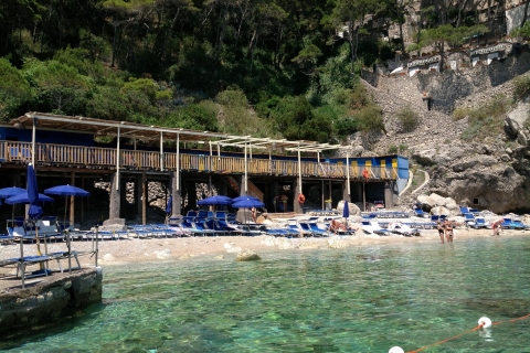 Z Capri: całodniowa prywatna wycieczka łodzią Capri i PositanoCapri i Positano: prywatny rejs luksusowym jachtem
