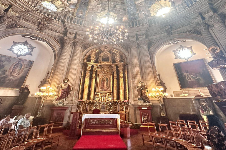 Le chemin sacré de la Vierge de Guadalupe : visite privée de la basilique.La Route Sacrée de la Vierge de Guadalupe : visite privée de la Basilique.