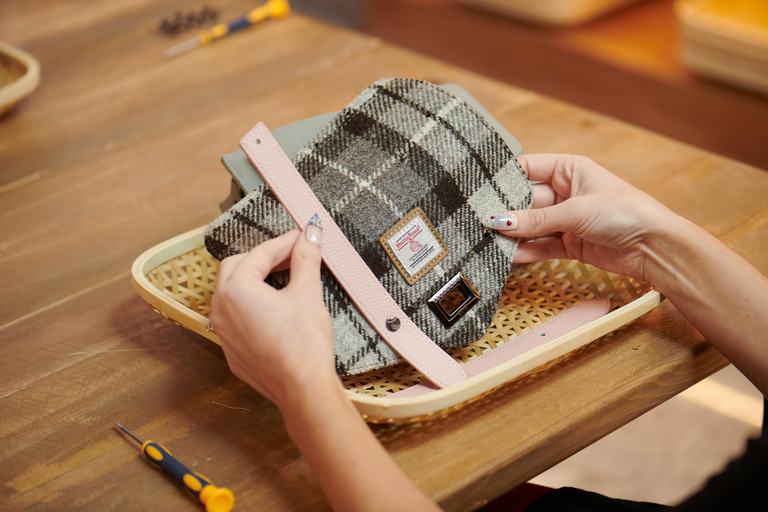 Borsa mini Islander® Harris Tweed® Canongate Workshop