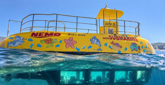 Zadar: Tour im „Yellow Submarine“ unter und über Wasser