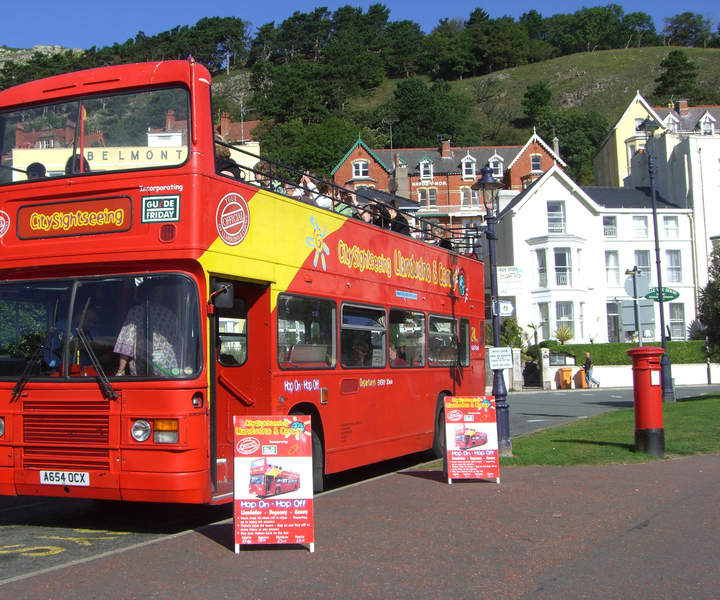 Llandudno: 24-Hour City Sightseeing Hop-On Hop-Off Bus Tour