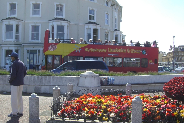 Llandudno: 24-Hour City Sightseeing Hop-On Hop-Off Bus Tour Family Ticket - Blue Route Only