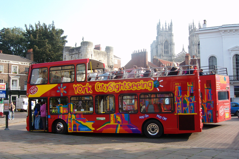 York: tour met hop on, hop off-bezienswaardighedenbusYork: ticket voor 24 uur voor hop on, hop off-bustour