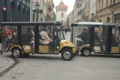 Krakow: Old Town Golf Cart Tour with Wawel Castle Tour