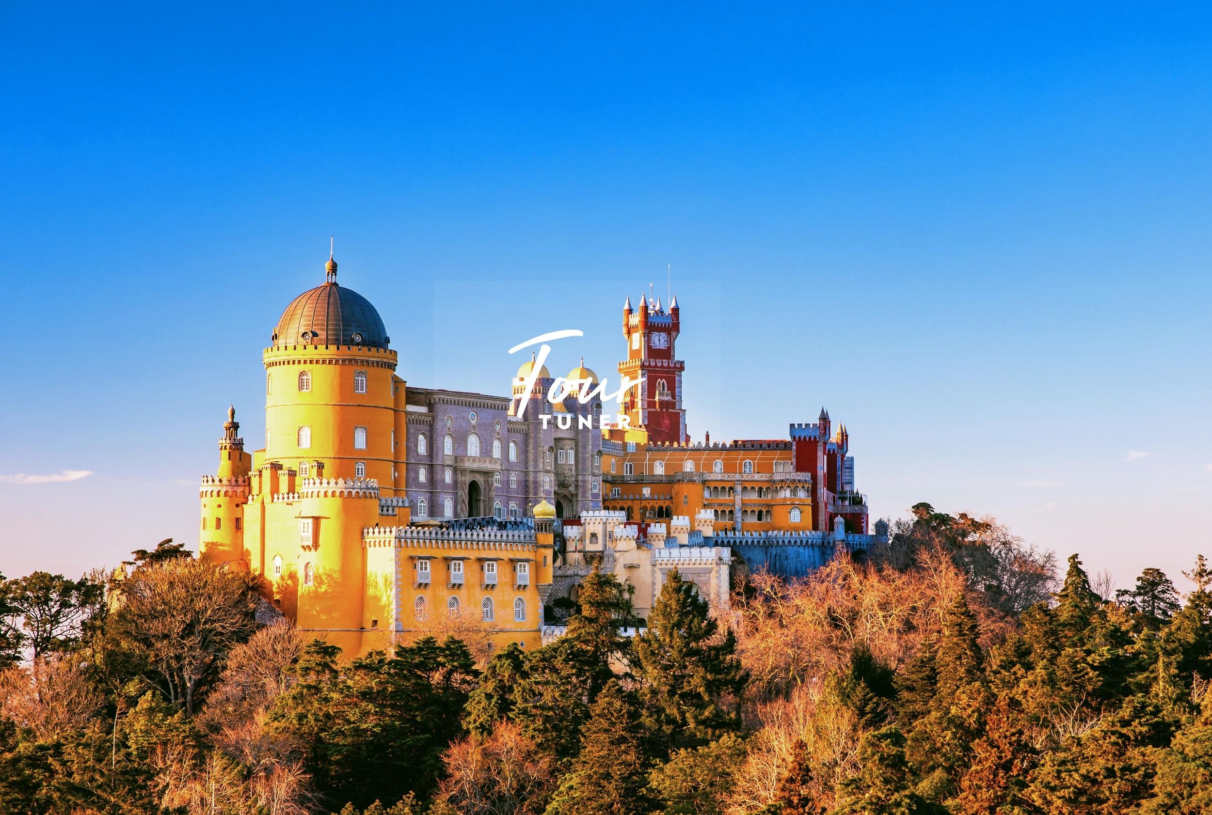 Sintra: Pena-Palast, maurische Burg, Regaleira & Monserrate