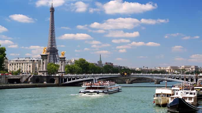 paris eiffel tower tour seine cruise with optional summit