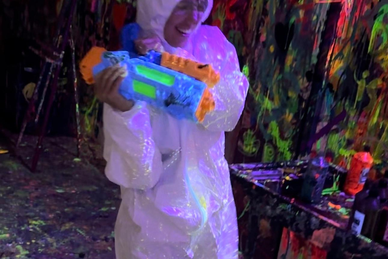 Houston: Private Paint Therapy Experience (Neon Light)