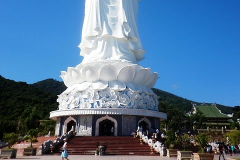 Marble Mountain and Linh Ung Pagoda from Hoi An/ Da Nang From Da Nang