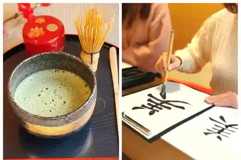 Osaka : Cérémonie du thé et calligraphie