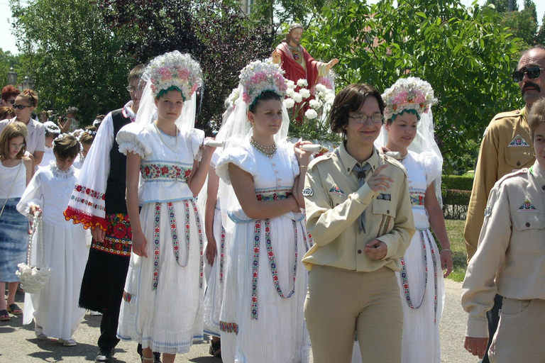 La tierra de Matyó: visita MezőkövesdTour de día completo a Matyóland y Zsóry Spa desde Budapest