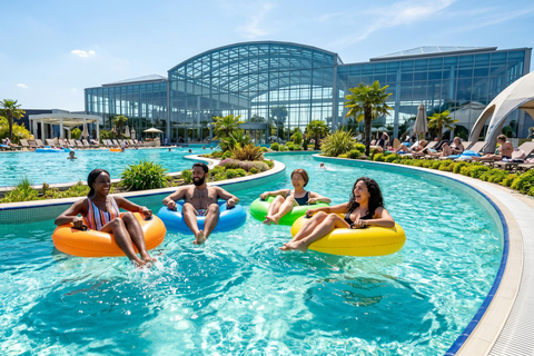 Therme Bucharest Tickets & Transfer - Palm, Galaxy, Elysium 12 hours Therme Bucharest Palm, Galaxy Access & Transfer