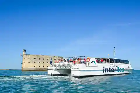 Port-des-Barques: Visita guiada de barco ao Forte Boyard