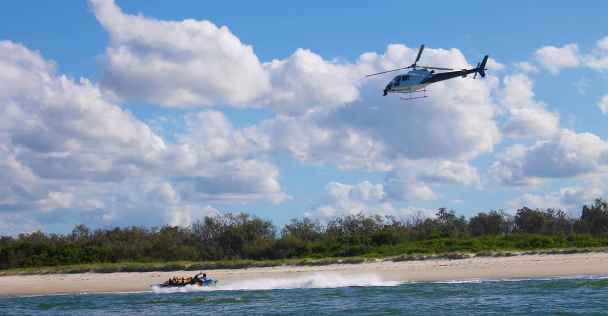Broadwater Adventure + Helicopter Tour Combo