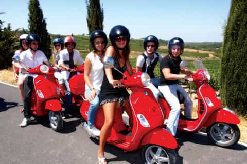 Vespa-ronde - 8 uur
