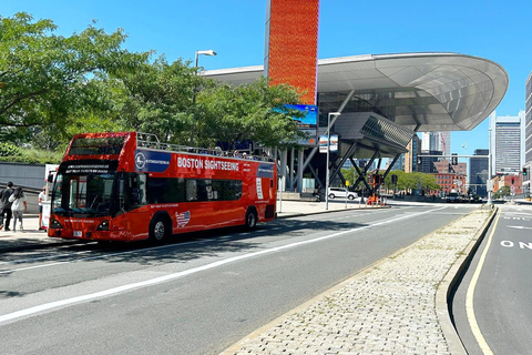 Boston: Hop-On Hop-Off Double-Decker Bus Sightseeing Tour