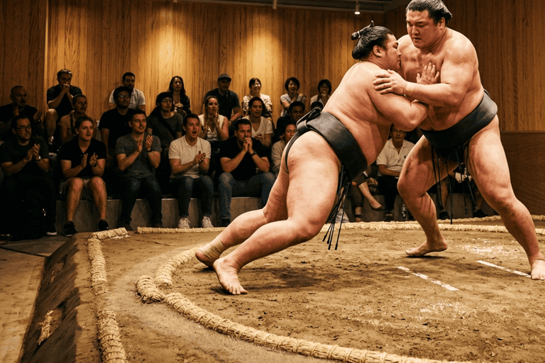 Kyoto: Sumo Show with Experience & Photo