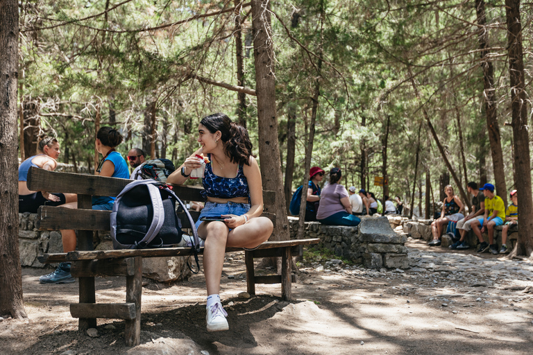 From Rethymno: Samaria Gorge Full-Day Trek with Pickup From Panormo, Lavris, Scaleta, Sfakaki, Stavromenos