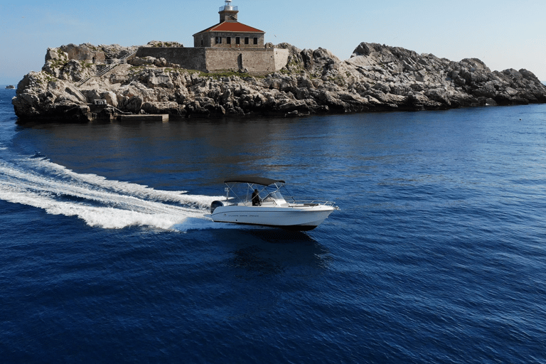 Dubrovnik: Eilandtour met privébootVOLLE DAG (8 uur) Dubrovnik: Eilandtour met privéboot