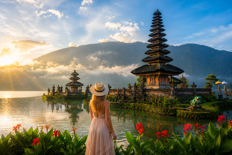 Bali: Monkey Forest, & Temple, With Waterfall, Swing Tour Private Tour Entry Ticket