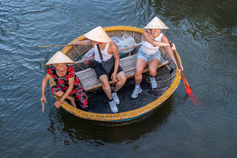 Hao Coconut: Hoi An Basket Boat Tour W 2-Ways by Private Car