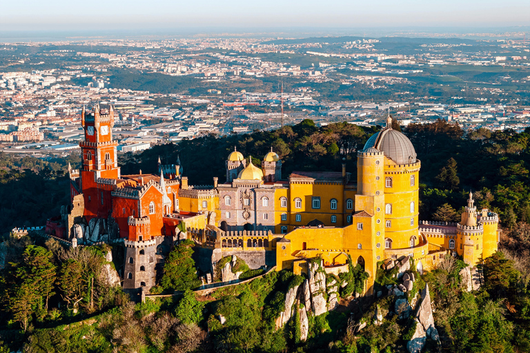 From Lisbon: Sintra Half-Day Tour with Pena Palace Tickets Small Group Tour with Pena Palace Tickets