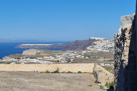 Cruise-Friendly Santorini Tour: Pyrgos, Oia & Fira Gems