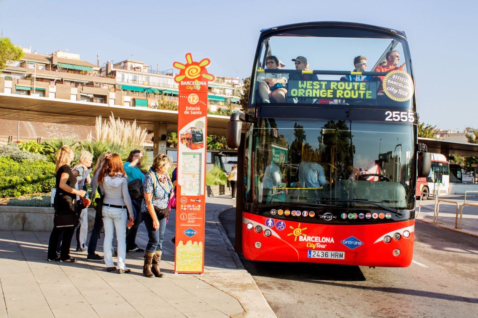 Autobus Hop-On Hop-Off Barcelona City Tour - bilet 1. lub 2. dniowy