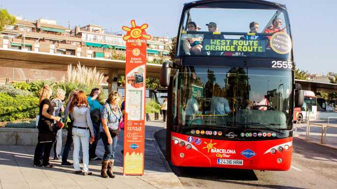 Barcelona: tour en autobús con paradas libres de 24 o 48 horas