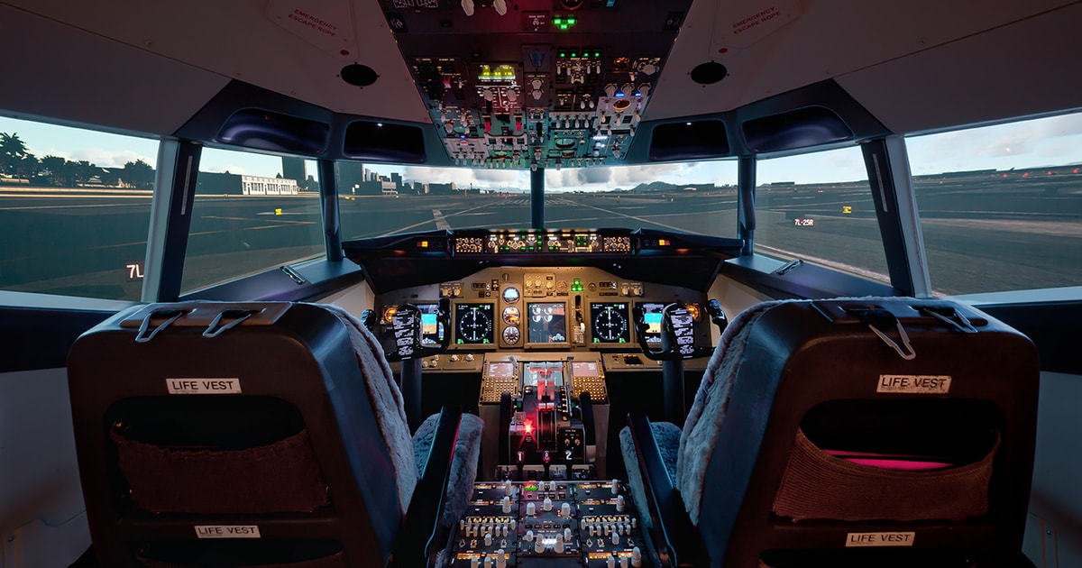 flight simulator