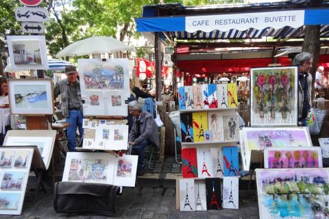 Paris Montmartre: 2-timers tur i tysk