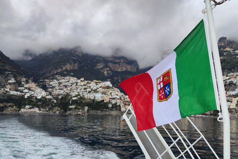 Discover Positano: Scenic Ferry Between Salerno and Positano Positano →→→ Salerno (One Way)