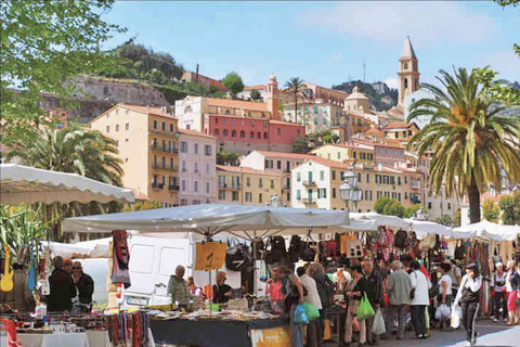 Marché italien San Remo, Menton &amp; La Turbievisite privée avec guide chauffeur