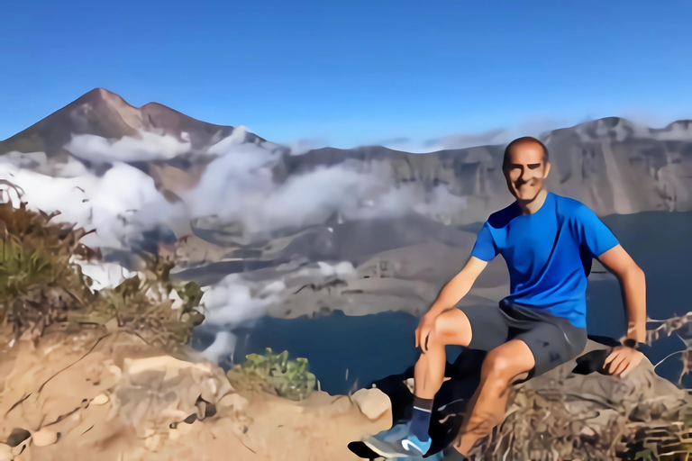 2D/1N Senaru kraterrand2 dagen 1 nacht wandelen op de kraterrand van de berg Rinjani Senaru