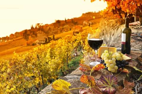 Puesta de sol en Siena & Dinner in Chianti Tour desde Florencia