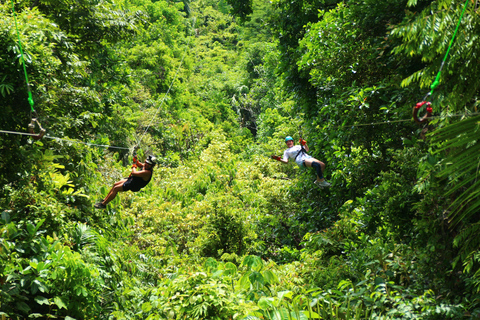 Manuel Antonio Quepos Zip Lining Tour with Lunch Quepos Titi Zip Lining Tour