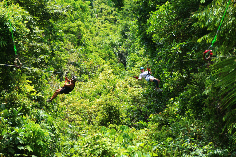 Manuel Antonio Quepos Zip Lining Tour with Lunch Quepos Titi Zip Lining Tour