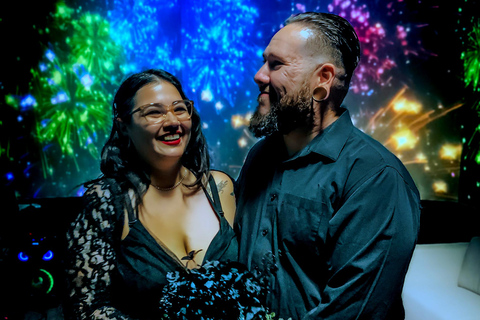 Las Vegas: Ceremonia ślubna w nawiedzonym domu + zdjęcia