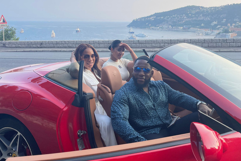 Tour guiado en Ferrari: Mónaco y Èze desde Villefranche-sur-Mer