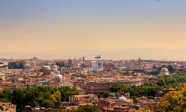 views of rome halfday private selfguided tour