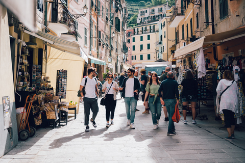 Florence: Cinque Terre-dagtourDagtocht naar Cinque Terre zonder veerboot en trein in het Engels