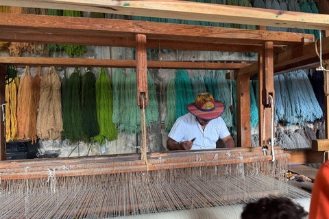 Ancestral Cooking, Textile Art in Teotitlán and Tule Tree