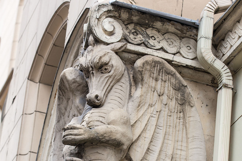 Tour a piedi della bellissima architettura Art Nouveau di RigaTour a piedi della splendida architettura Art Nouveau di Riga