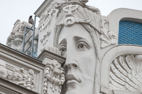 Promenad genom Rigas vackra art nouveau-arkitekturRundvandring i Rigas vackra jugendarkitektur