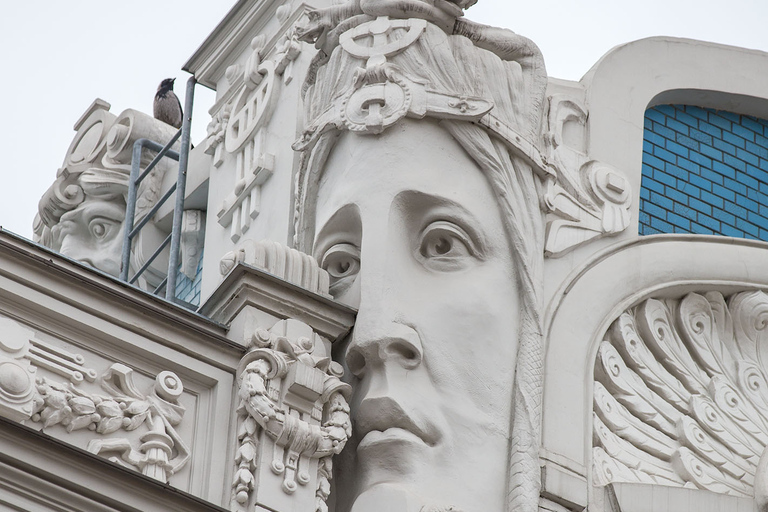 Tour a piedi della bellissima architettura Art Nouveau di RigaTour a piedi della splendida architettura Art Nouveau di Riga