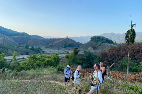 Chiang Rai: 1-Day Trekking and Longtail Boat Trip