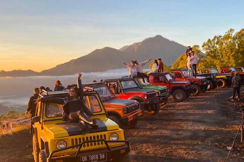 Bali: Mount Batur Sunrise by 4WD Jeep, Hot Springs & Café Hot spring ticket